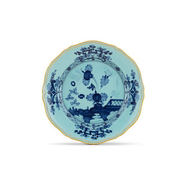 Barnhill and Bogden Wedding Registry: Ginori Oriente Italiano Flat Plate in Iris