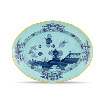 Barnhill and Bogden Wedding Registry: Ginori Oriente Italiano Oval Platter in Iris