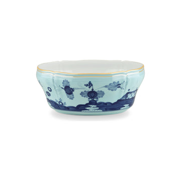 Barnhill and Bogden Wedding Registry: Ginori Oriente Italiano Salad Bowl in Iris