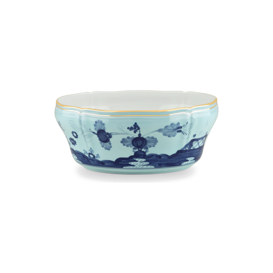 Barnhill and Bogden Wedding Registry: Ginori Oriente Italiano Salad Bowl in Iris