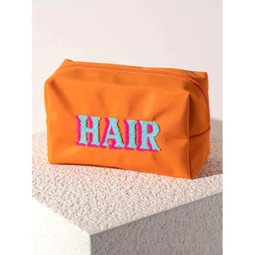 JOY Orange Hair Zip Pouch