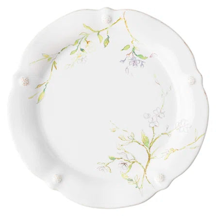 Juliska Berry and Thread Floral Dinner Plate