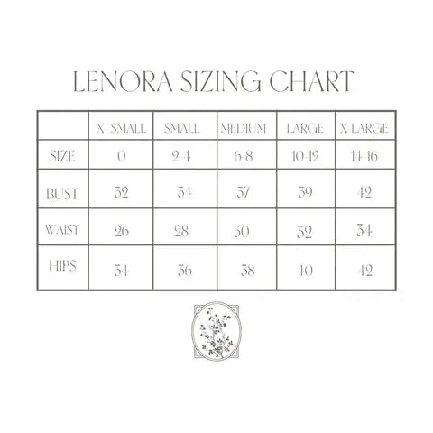 Lenora by Dina Yang Katy Bluebell Nightgown