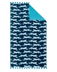 Matouk Leaping Leopard Beach Towel