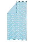 Matouk Leaping Leopard Beach Towel