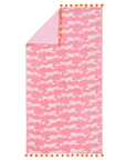 Matouk Leaping Leopard Beach Towel