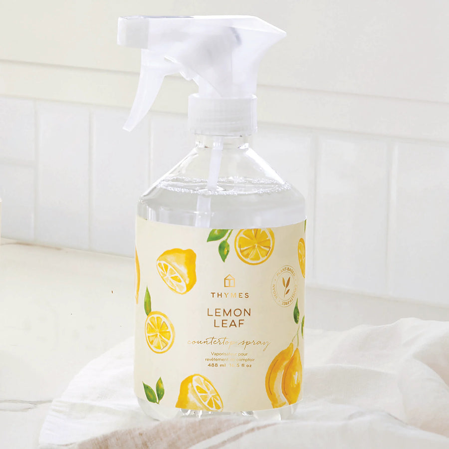 Thymes Lemon Leaf Countertop Spray