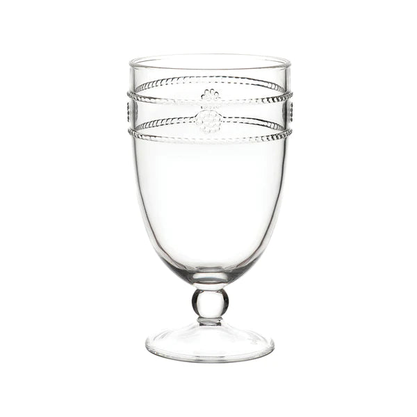 Juliska Isabella Acrylic Clear Goblet