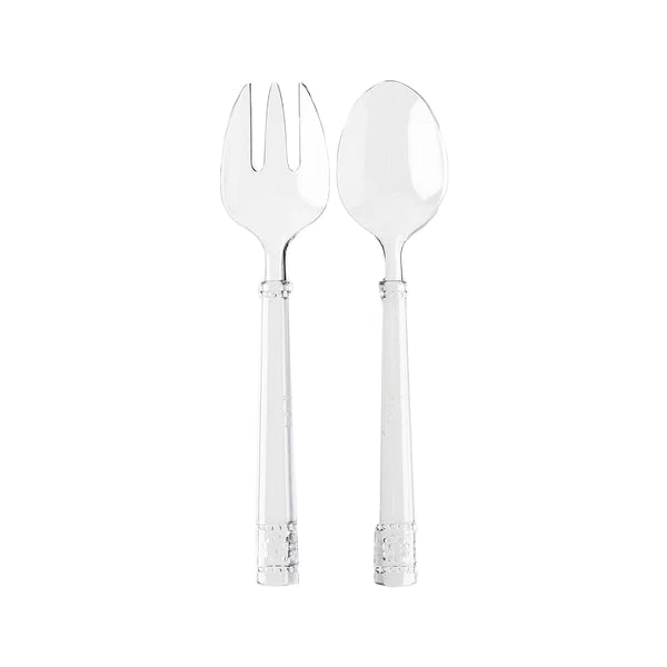 Juliska Isabella Acrylic Clear Salad Servers