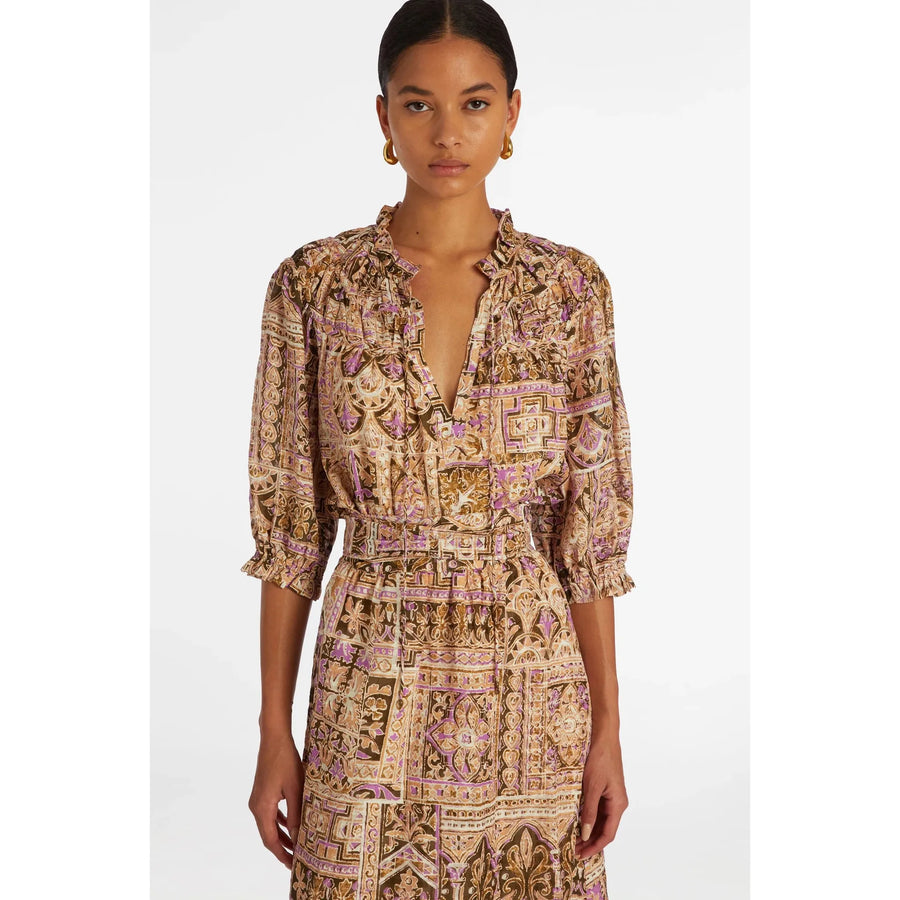 Marie Oliver Finley Top-Amethyst : XS