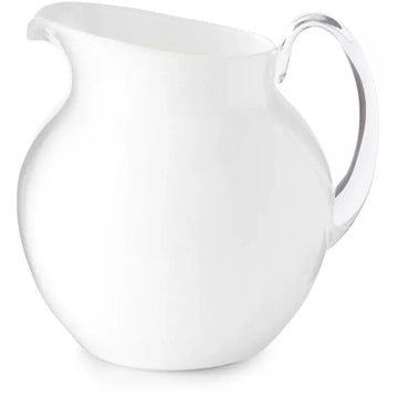 Mario Luca Large White Pitcher