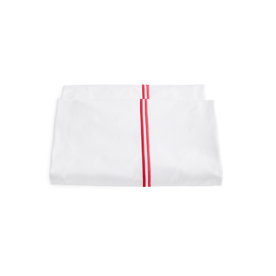 Barnhill and Bogden Wedding Registry: Matouk Essex King Duvet Cover in Hibiscus