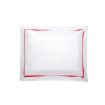 Barnhill and Bogden Wedding Registry: Matouk Essex King Sham in Hibiscus
