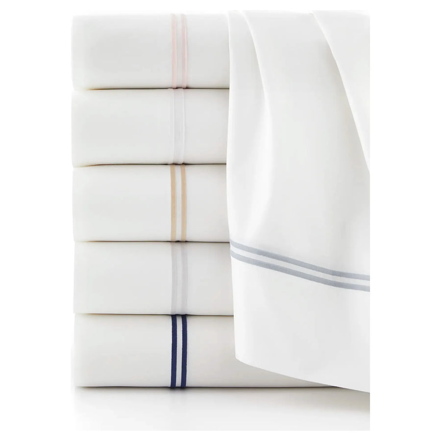Myles-Palmer Wedding Registry: Matouk 2-Line King Sheet Set