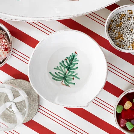 Vietri Lastra Holiday Melamine Cereal Bowl