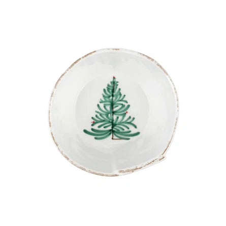 Vietri Lastra Holiday Melamine Cereal Bowl