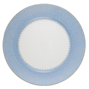 Howard and Bean Wedding Registry: Mottahedeh Cornflower Blue Lace Service Plate