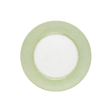 King-O'Keefe Wedding Registry: Mottahedeh Green Apple Lace Service Plate