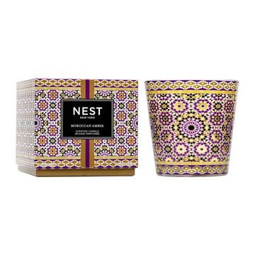 Nest Moroccan Amber Decorative 3-wick Candle
