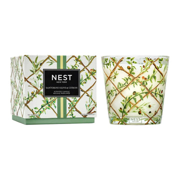 Nest Specialty Santorini Olive & Citron 3 Wick Candle