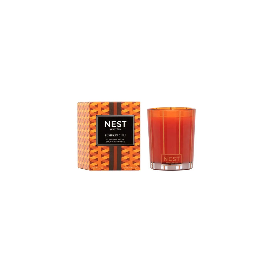 Nest Votive Candle-Pumpkin Chai : 2 oz