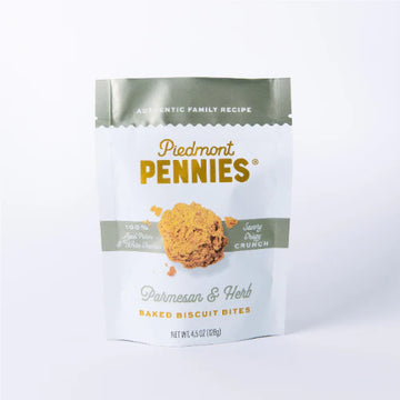 Piedmont Pennies Parmesan & Herb 4.5oz