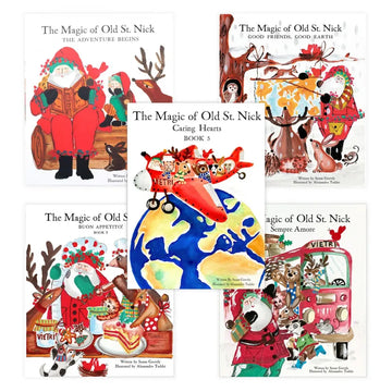 Old St. Nick Children's Book Collector's Set By Vietri