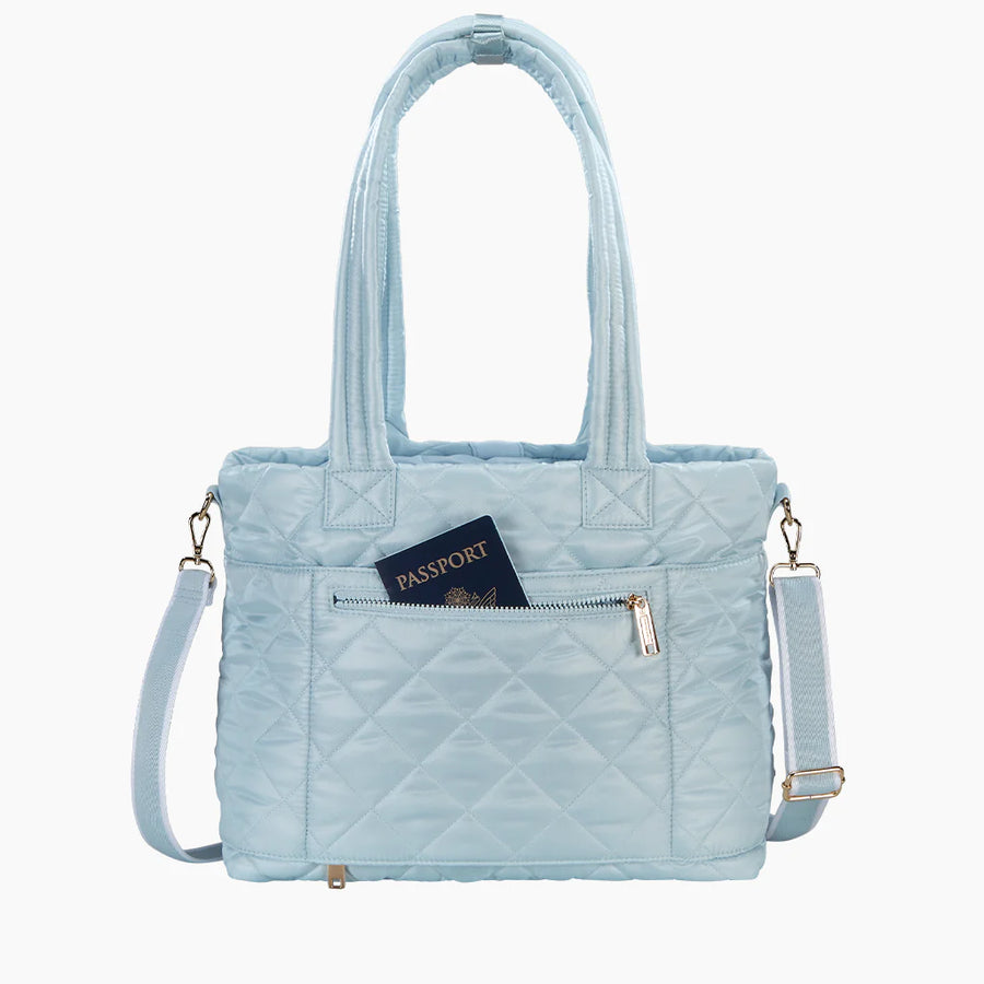 Oliver Thomas Maxed Out Wanderlust Tote - Sky Blue