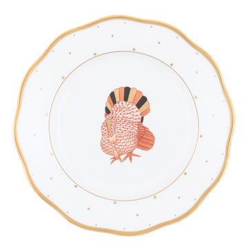 Jeffreys-Hancock Wedding Registry: Herend Turkey Dessert Plate