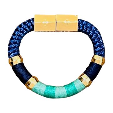 Colorblock Bracelet-Blue Lagoon