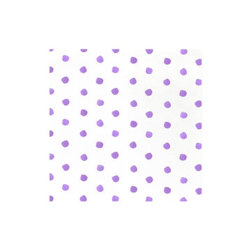 Vietri Papersoft Dot Purple Dinner Napkins - Pack of 20
