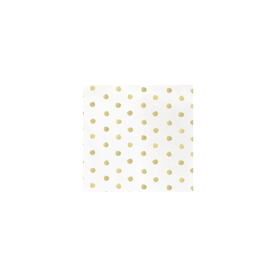 Vietri Papersoft Napkins - Dot Linen : Cocktail- Pack of 20