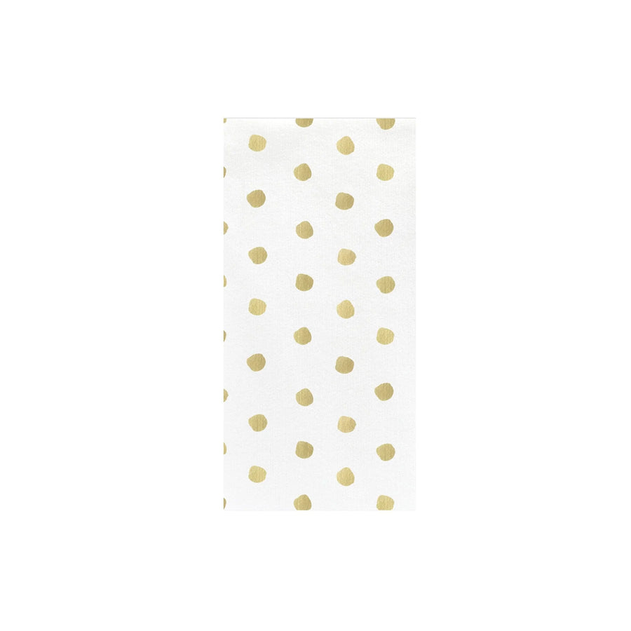 Vietri Papersoft Napkins-Dot Linen : Guest- Pack of 20