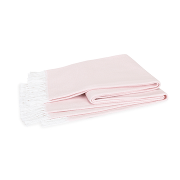 Boumenot and Barnes Wedding Registry: Matouk Pezzo Throw in Pink