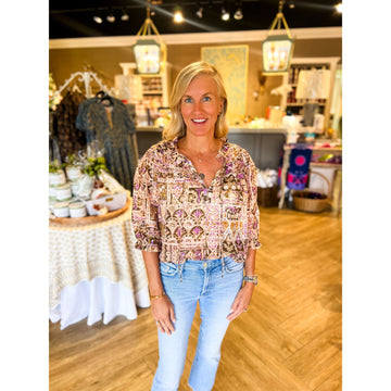 Marie Oliver Finley Top-Amythyst : Medium