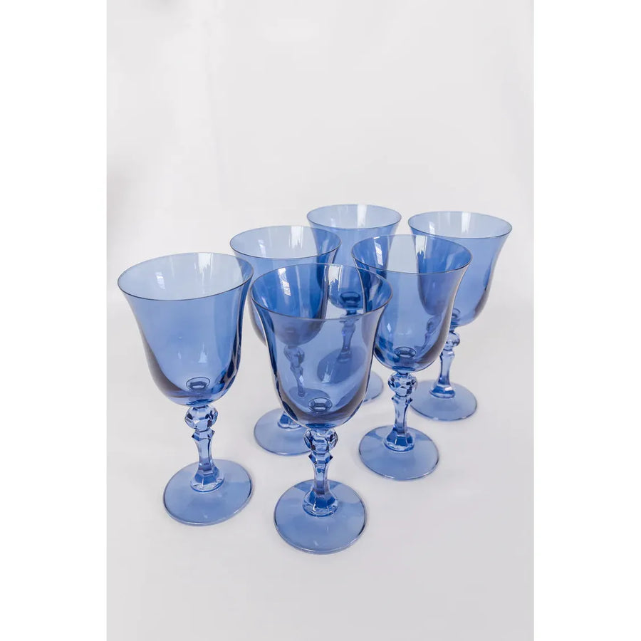 Estelle Regal Goblet-cobalt : s/6