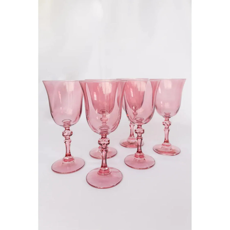 Estelle Regal Goblet s/6-Rose : s/6