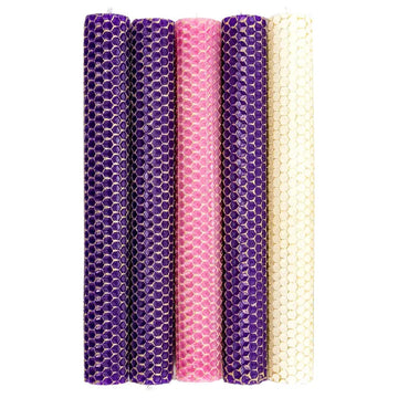 Purple Advent Glint Set of 5: 8
