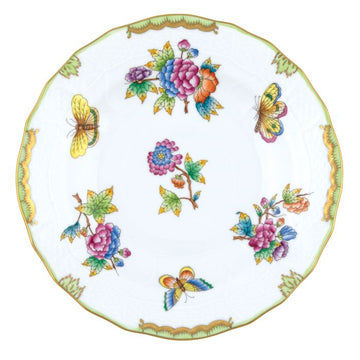Jefferson-Carlson Wedding Registry: Herend Queen Victoria Green Dessert Plate