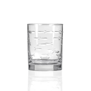 Collier and Smith Wedding Registry: Rolf School of Fish Double Old Fashioned Glass