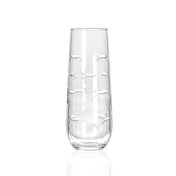 Mearns and Caplanson-Torrens Wedding Registry: School of Fish Champagne Flute