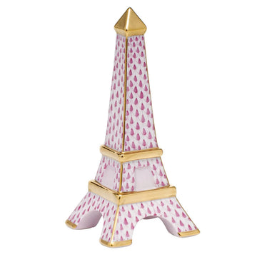 Herend Eiffel Tower - Raspberry