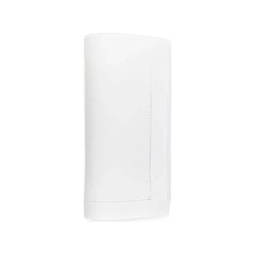 Barnhill and Bogden Wedding Registry: Sferra Classico Linen Dinner Napkin in White
