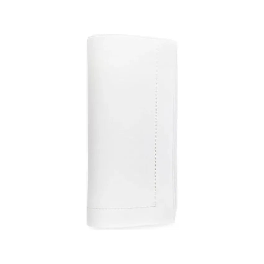 Barnhill and Bogden Wedding Registry: Sferra Classico Linen Dinner Napkin in White