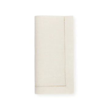 McFarland-Lisle Wedding Registry: Sferra Festival Hemstitched Eggshell Napkins, Set of 4