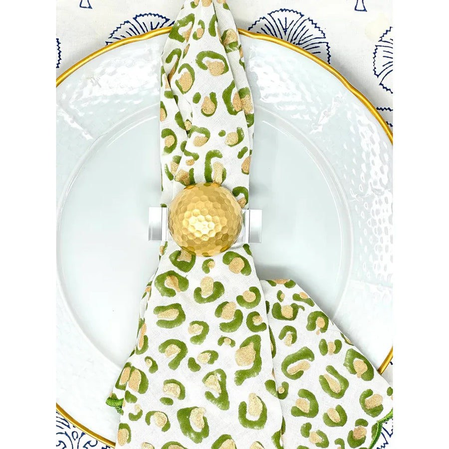 Tetterton-Stanley Wedding Registry: Southern Tribute Golf Ball Napkin Rings (Boxed Set of 4)