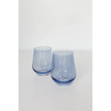 Estelle Stemless Wine-Cobalt : S/2