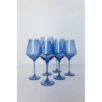 Estelle Wine Stem-Cobalt : S/6