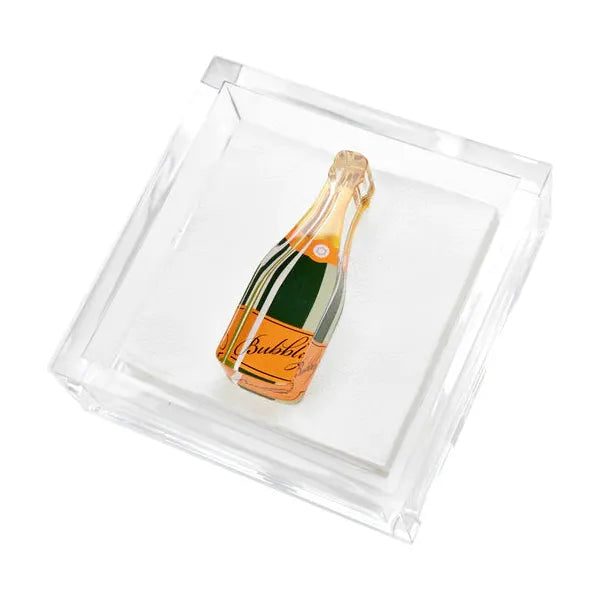 Tara Wilson Champagne Bottle Napkin Weight