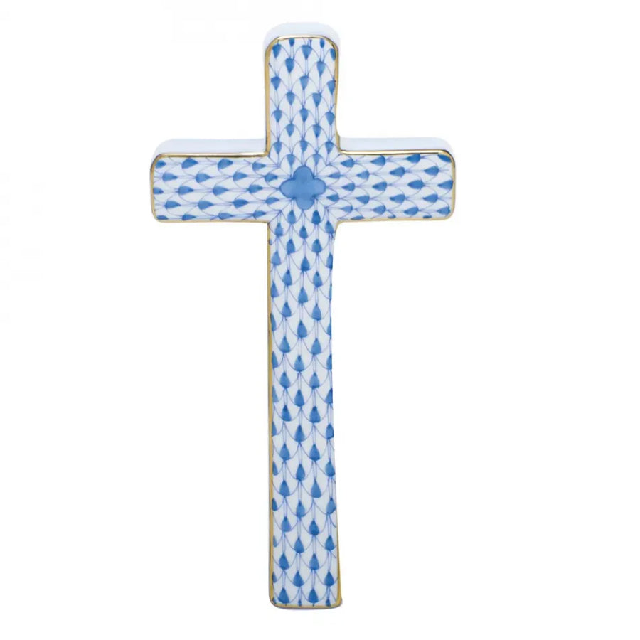 Herend Cross - Blue